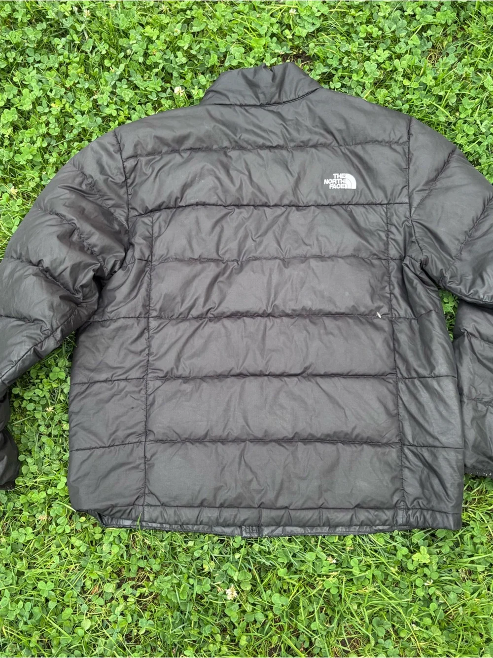The North Face Men’s Dark Gray Quilted Puffer Jacket